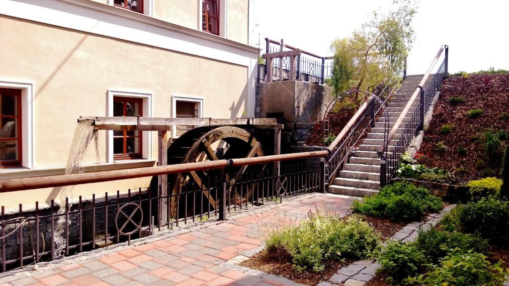 Pension Mlyn Stare Mitrovice Sedlec-Prcice Kültér fotó
