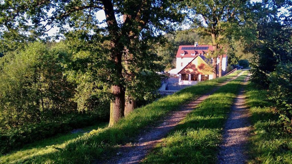 Pension Mlyn Stare Mitrovice Sedlec-Prcice Kültér fotó